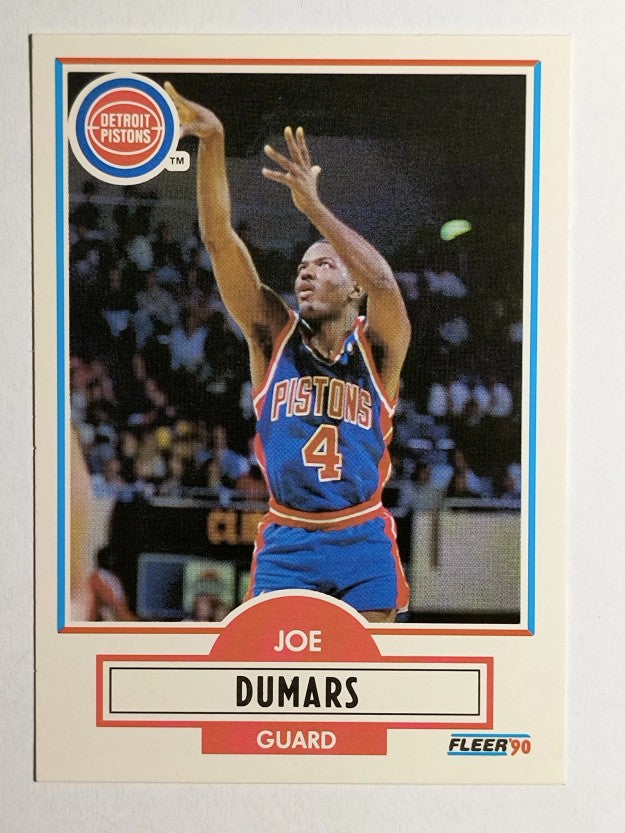 1990-91 Fleer #55 Joe Dumars