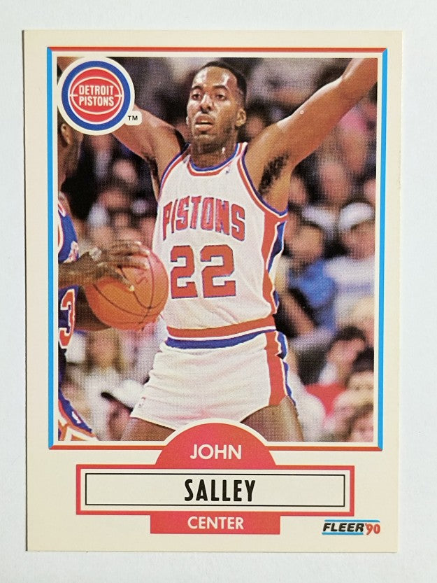 1990-91 Fleer #60 John Salley