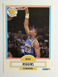 1990-91 Fleer #64 Rod Higgins