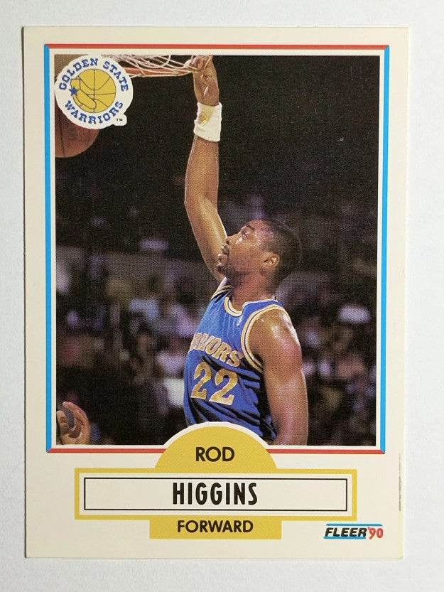 1990-91 Fleer #64 Rod Higgins