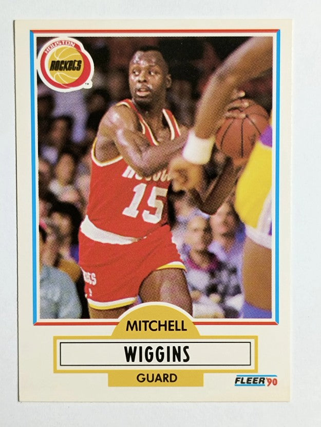 1990-91 Fleer #75 Mitchell Wiggins