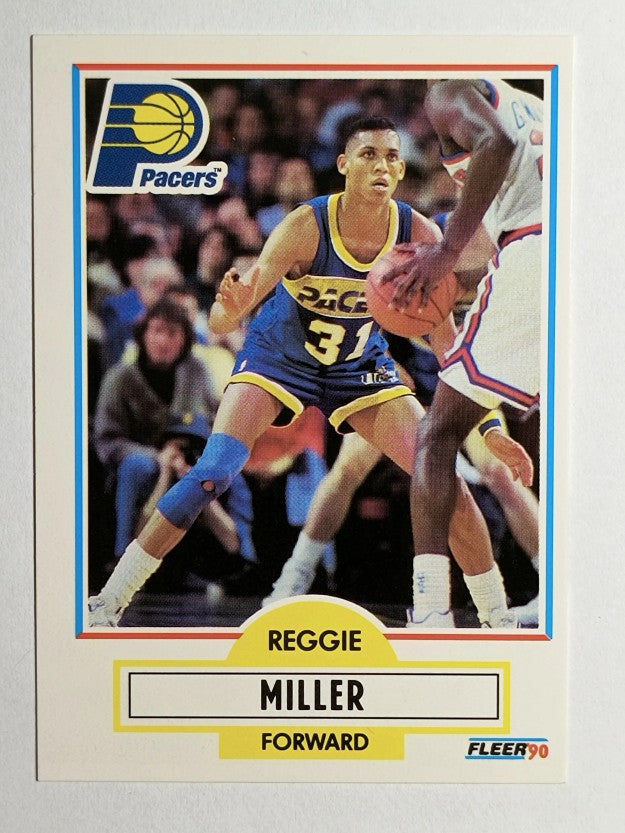 1990-91 Fleer #78 Reggie Miller