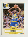 1990-91 Fleer #80 Mike Sanders