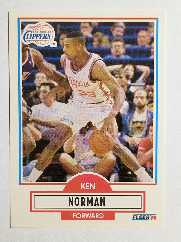 1990-91 Fleer #88 Ken Norman