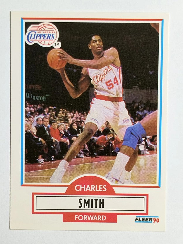1990-91 Fleer #89 Charles Smith