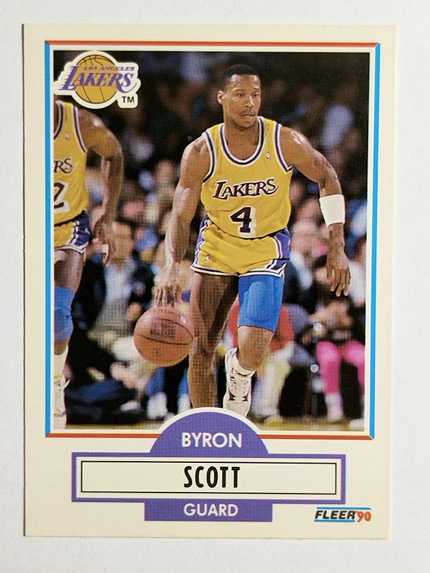 1990-91 Fleer #94 Byron Scott