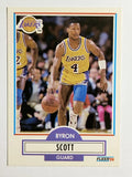 1990-91 Fleer #94 Byron Scott