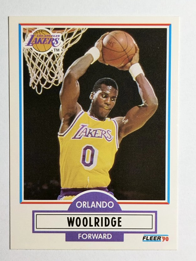 1990-91 Fleer #96 Orlando Woolridge