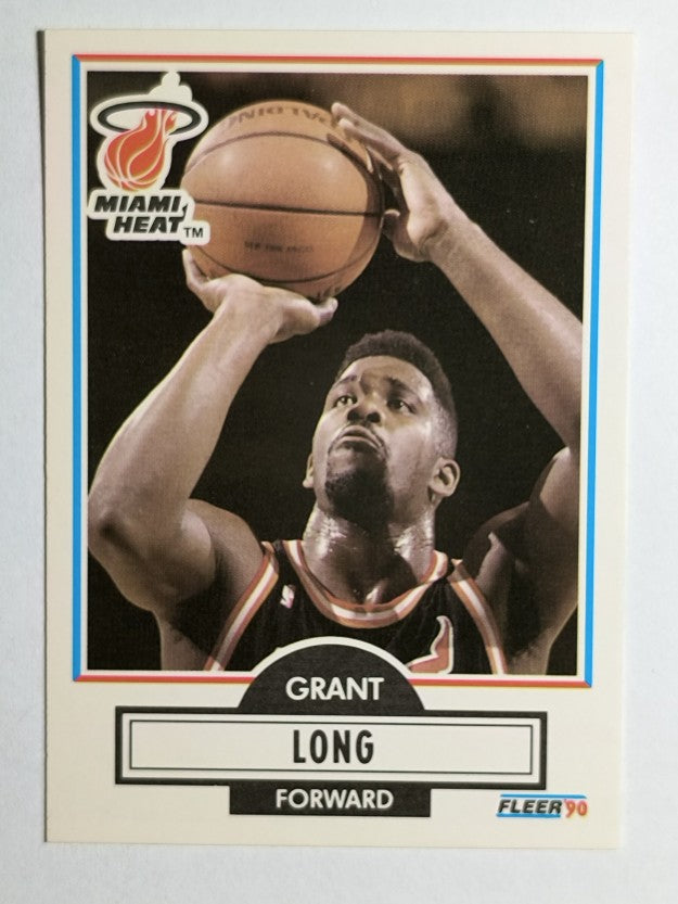 1990-91 Fleer #100 Grant Long