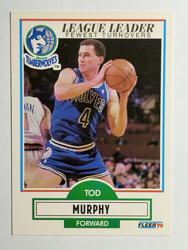 1990-91 Fleer #115 Tod Murphy