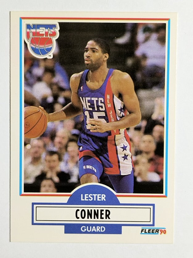 1990-91 Fleer #119 Lester Conner