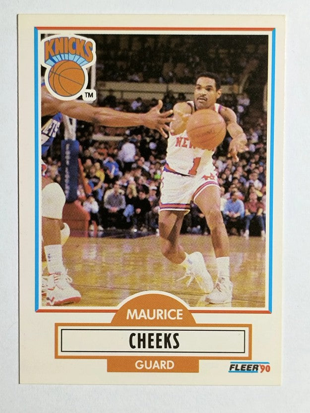 1990-91 Fleer #124 Maurice Cheeks