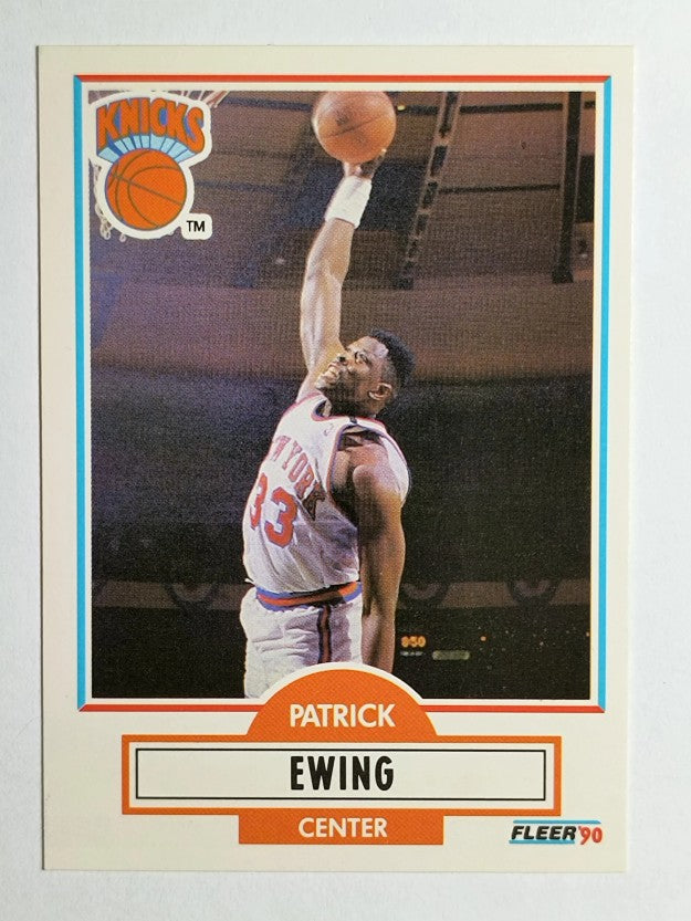 1990-91 Fleer #125 Patrick Ewing