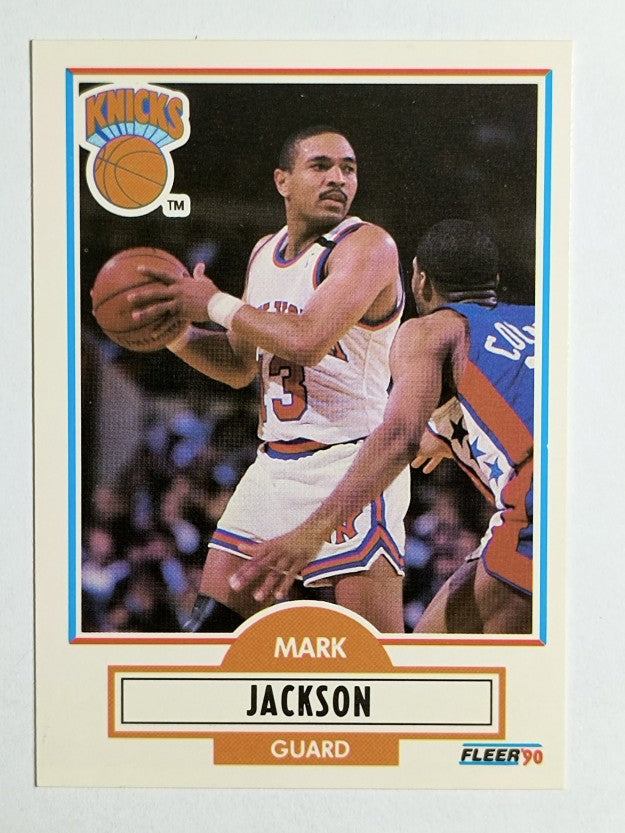 1990-91 Fleer #126 Mark Jackson