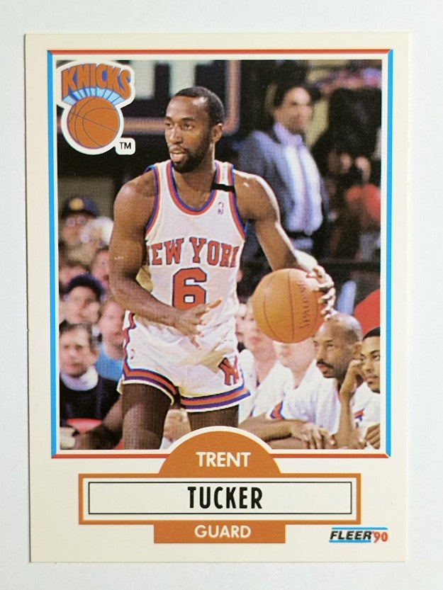 1990-91 Fleer #129 Trent Tucker