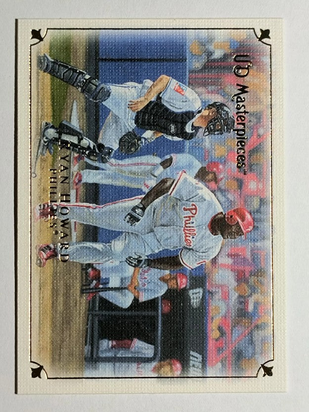 2007 UD Masterpieces #71 Ryan Howard