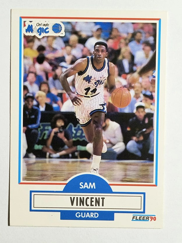 1990-91 Fleer #137 Sam Vincent