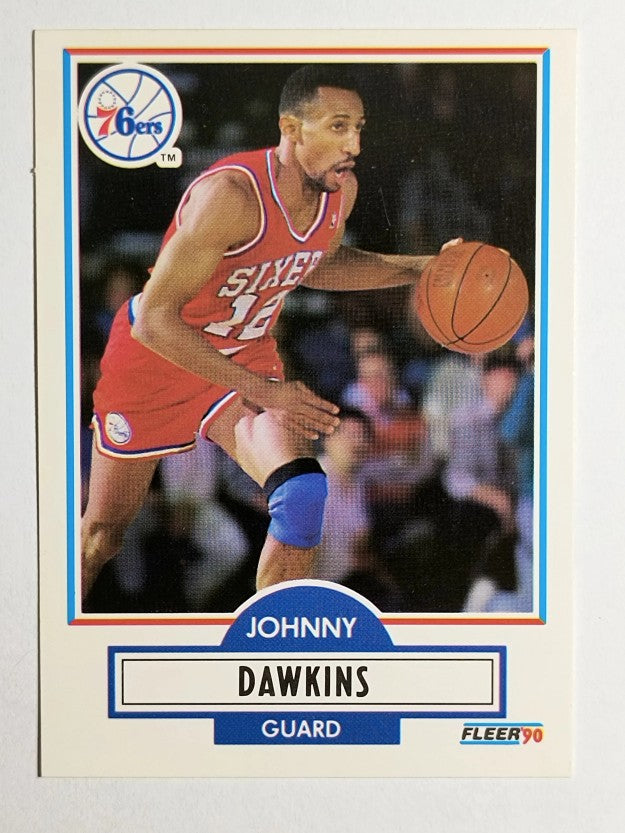 1990-91 Fleer #141 Johnny Dawkins