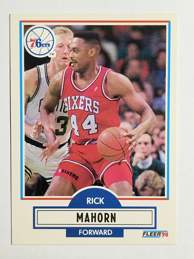 1990-91 Fleer #144 Rick Mahorn