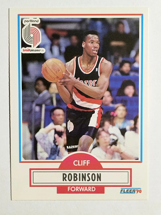 1990-91 Fleer #159 Clifford Robinson RC