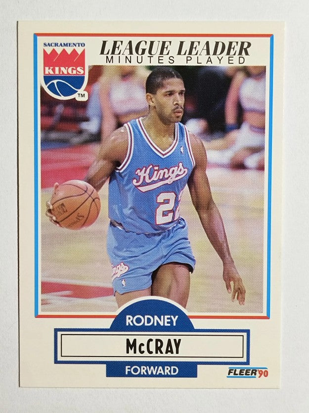 1990-91 Fleer #165 Rodney McCray