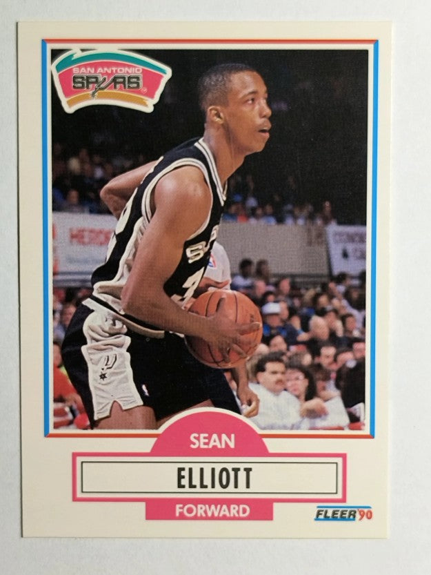 1990-91 Fleer #171 Sean Elliott RC