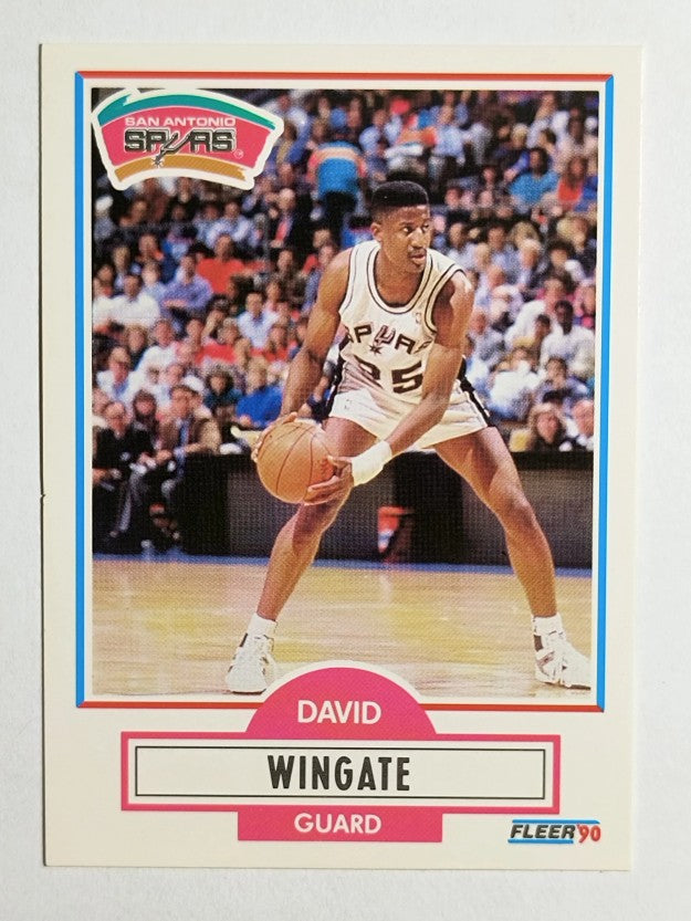 1990-91 Fleer #174 David Wingate