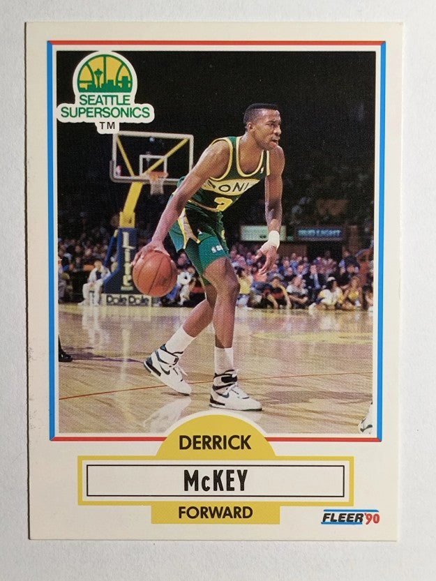 1990-91 Fleer #180 Derrick McKey