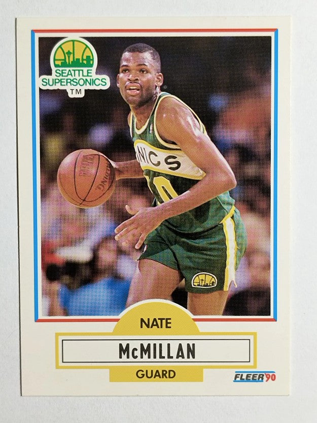 1990-91 Fleer #181 Nate McMillan