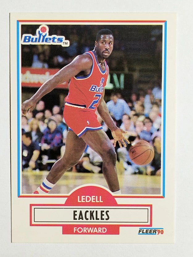 1990-91 Fleer #191 Ledell Eackles