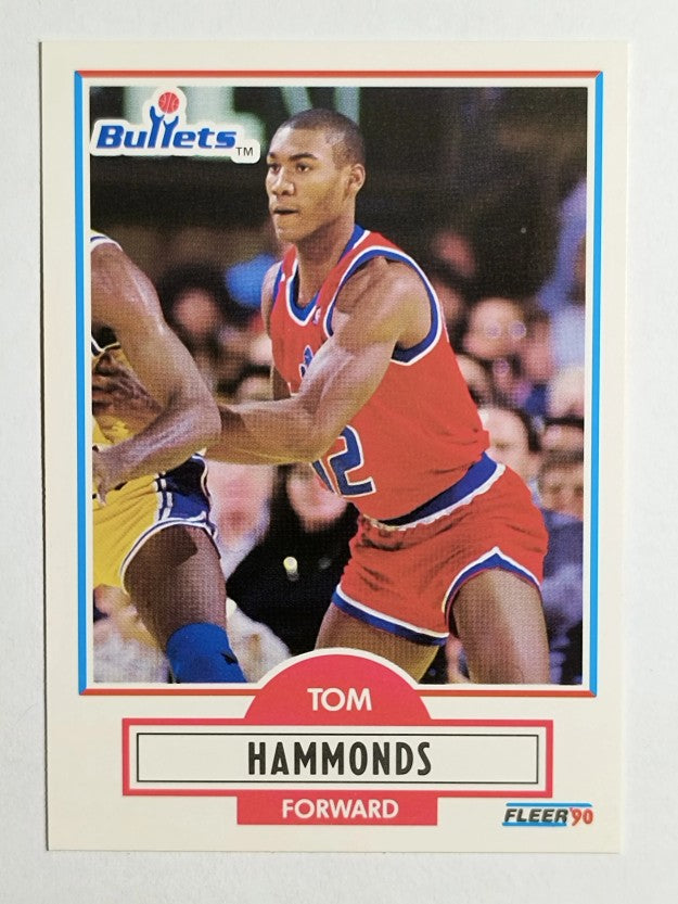 1990-91 Fleer #193 Tom Hammonds RC