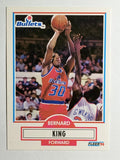 1990-91 Fleer #194 Bernard King