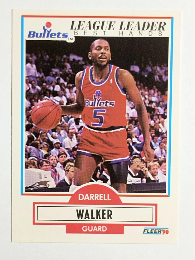 1990-91 Fleer #196 Darrell Walker