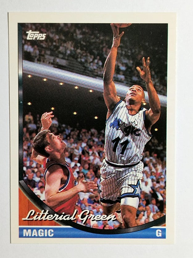 1993-94 Topps #355 Litterial Green