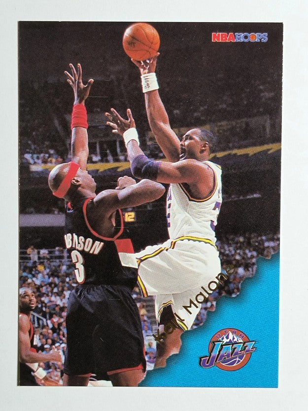 1996-97 Hoops #160 Karl Malone
