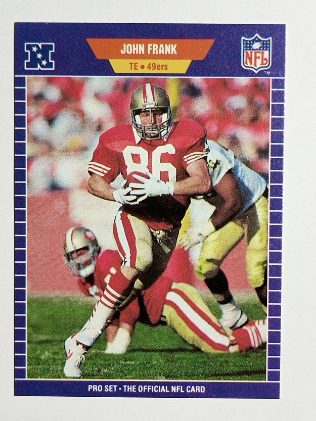 1989 Pro Set #375 John Frank