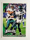 2010 Topps #73 Philadelphia Eagles Team/DeSean Jackson