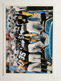 2013 Topps #55 Carolina Panthers/offensive huddle/Cam Newton