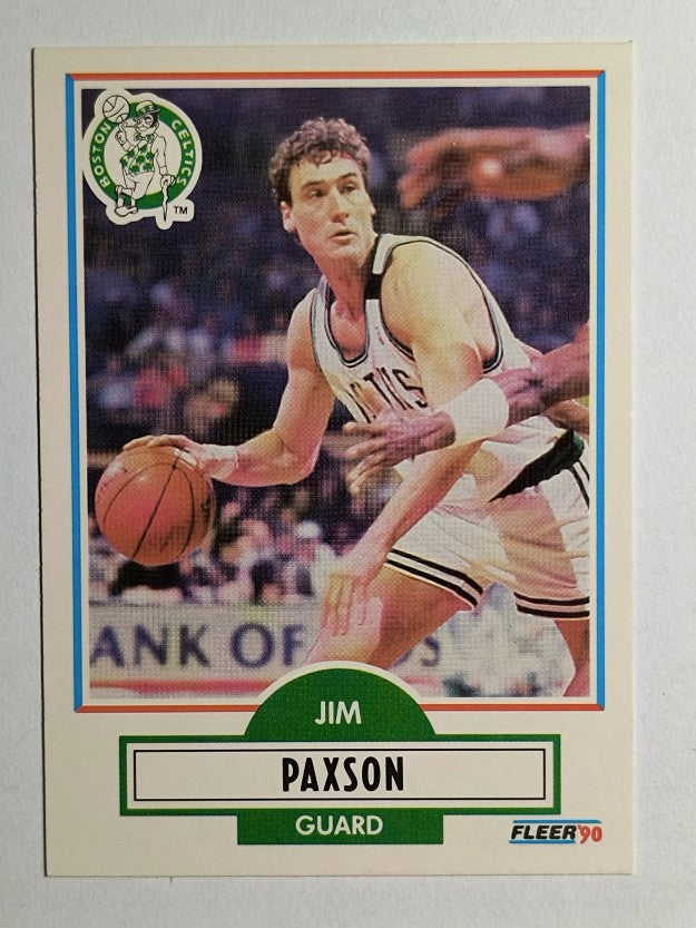 1990-91 Fleer #14 Jim Paxson