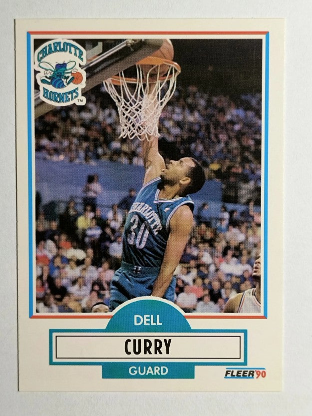 1990-91 Fleer #18 Dell Curry