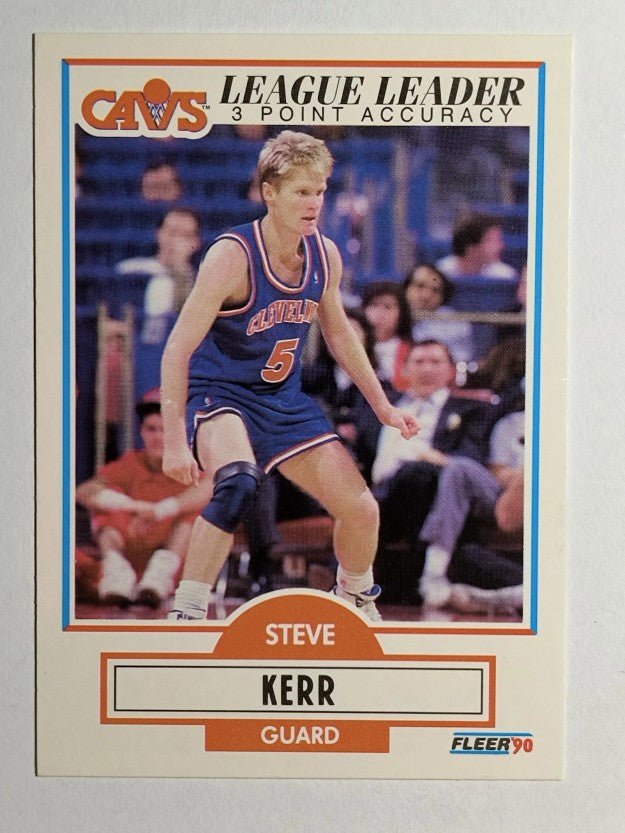 1990-91 Fleer #34 Steve Kerr