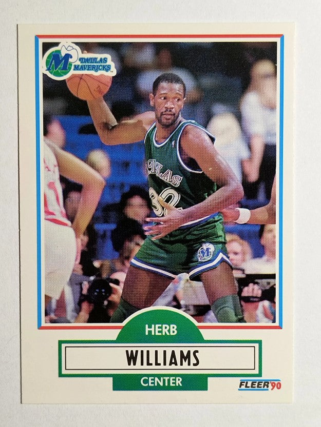 1990-91 Fleer #45 Herb Williams