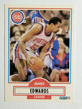 1990-91 Fleer #56 James Edwards