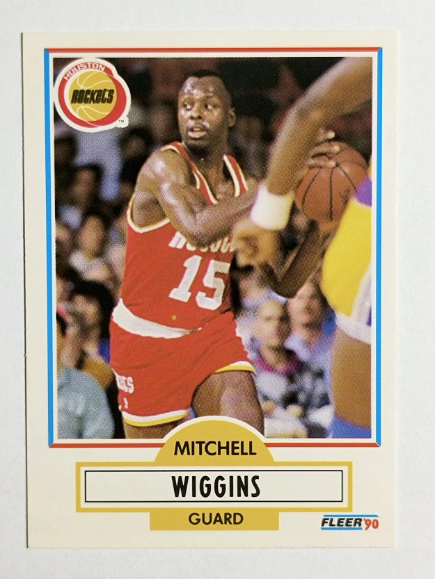 1990-91 Fleer #75 Mitchell Wiggins