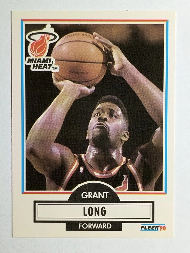 1990-91 Fleer #100 Grant Long
