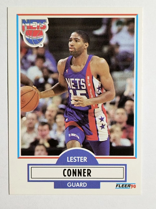 1990-91 Fleer #119 Lester Conner