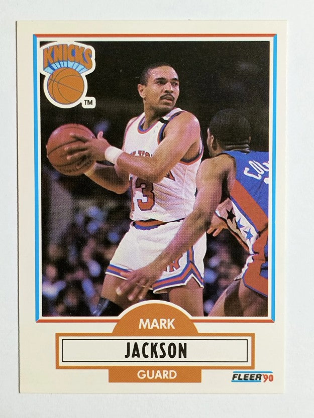 1990-91 Fleer #126 Mark Jackson