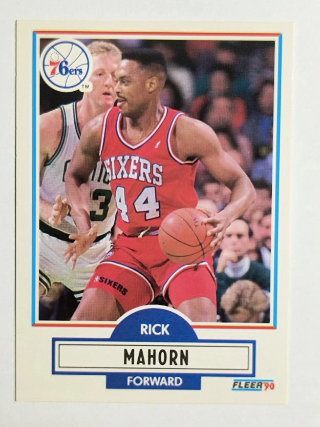 1990-91 Fleer #144 Rick Mahorn