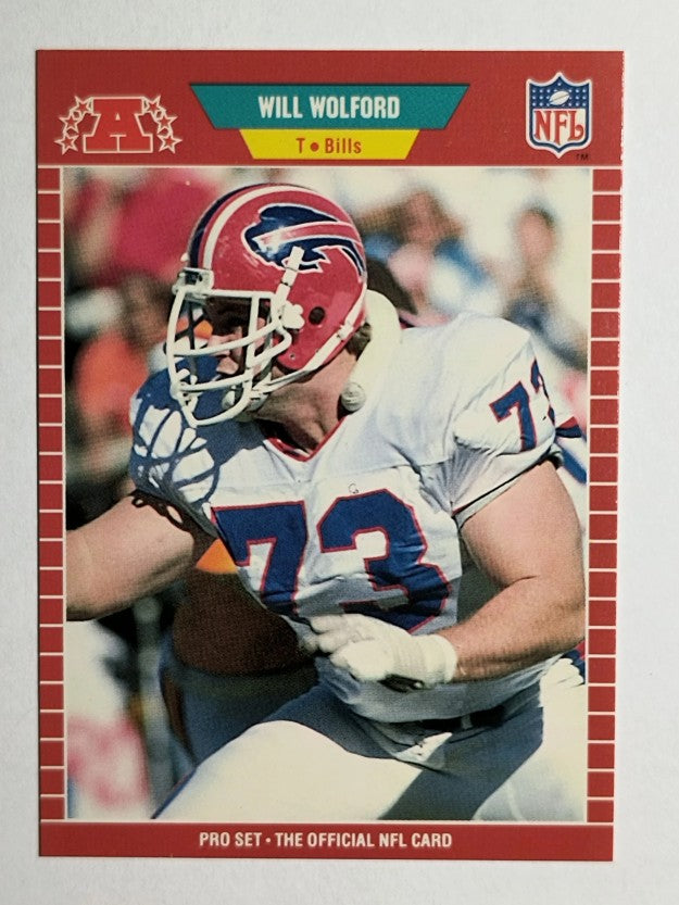 1989 Pro Set #33 Will Wolford RC