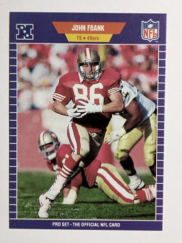 1989 Pro Set #375 John Frank